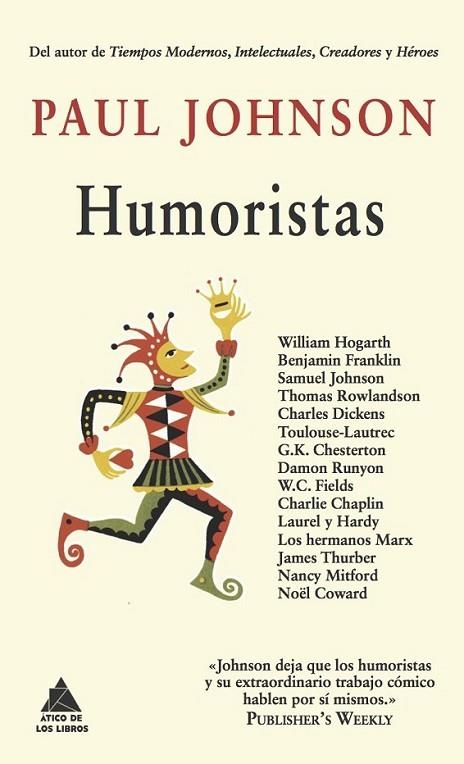 HUMORISTAS | 9788493859589 | JOHNSON, PAUL | Llibreria L'Altell - Llibreria Online de Banyoles | Comprar llibres en català i castellà online - Llibreria de Girona