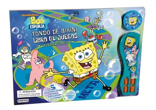 LIBRO DE JUEGOS ELECTRÓNICO.BOB ESPONJA | 9788444165974 | A.A.V.V. | Llibreria L'Altell - Llibreria Online de Banyoles | Comprar llibres en català i castellà online - Llibreria de Girona