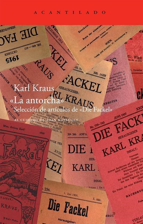 ANTORCHA, LA | 9788492649877 | KRAUS, KARL | Llibreria L'Altell - Llibreria Online de Banyoles | Comprar llibres en català i castellà online - Llibreria de Girona