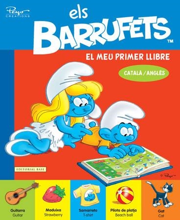 EL MEU PRIMER LLIBRE (CATALÀ-ANGLÈS) | 9788415267195 | CULLIFORD "PEYO", PIERRE | Llibreria L'Altell - Llibreria Online de Banyoles | Comprar llibres en català i castellà online - Llibreria de Girona