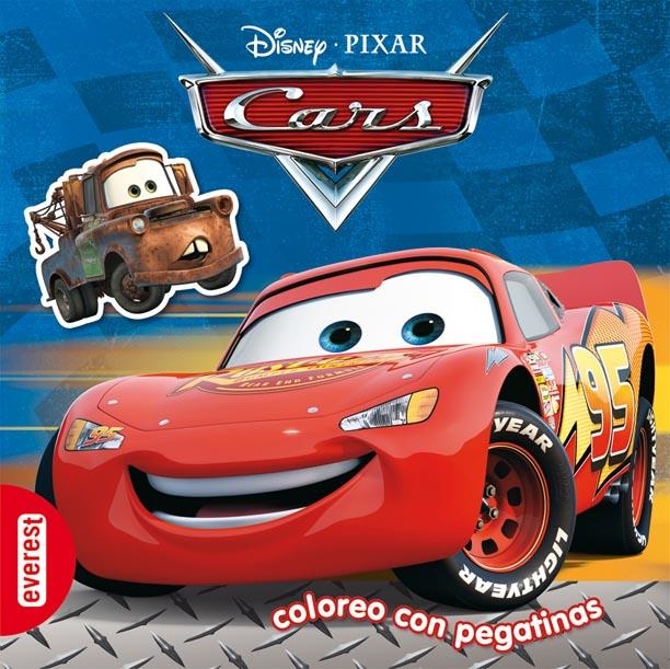 CARS. COLOREO CON PEGATINAS | 9788444161747 | DISNEY-PIXAR | Llibreria Online de Banyoles | Comprar llibres en català i castellà online