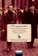 ­NO PASARAN! | 9788492716739 | UPTON SINCLAIR | Llibreria Online de Banyoles | Comprar llibres en català i castellà online